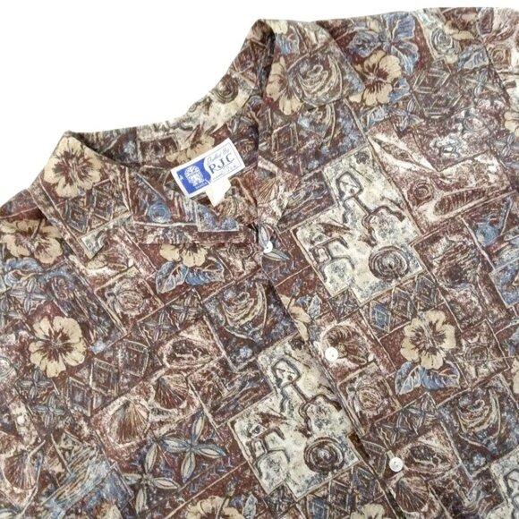 RJC Hawaiian Aloha Shirt - Picture 2 of 4